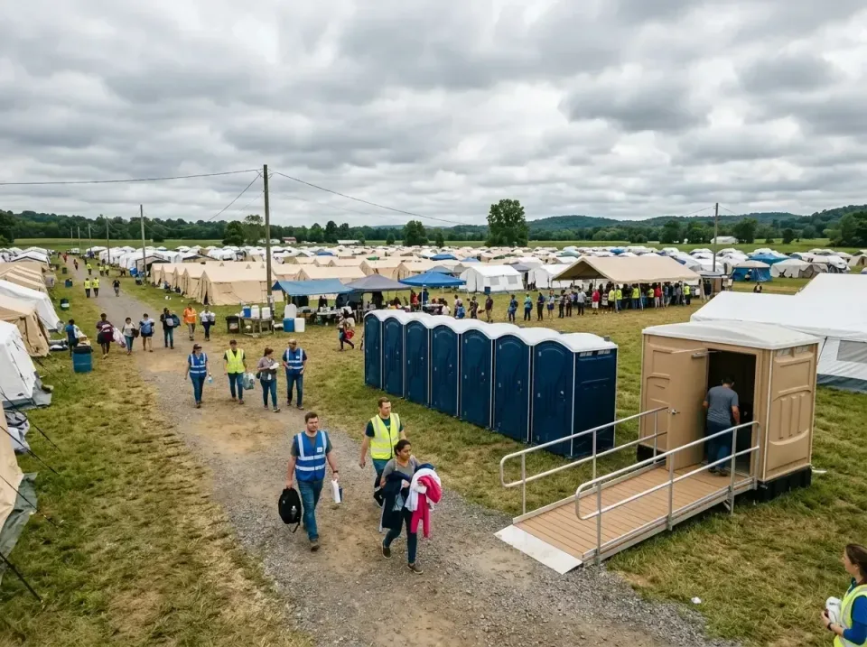 disaster-relief-camp-restrooms-010 — frequently asked questions, Dumpster & Portable Bathrooms Rental in Ione, CA